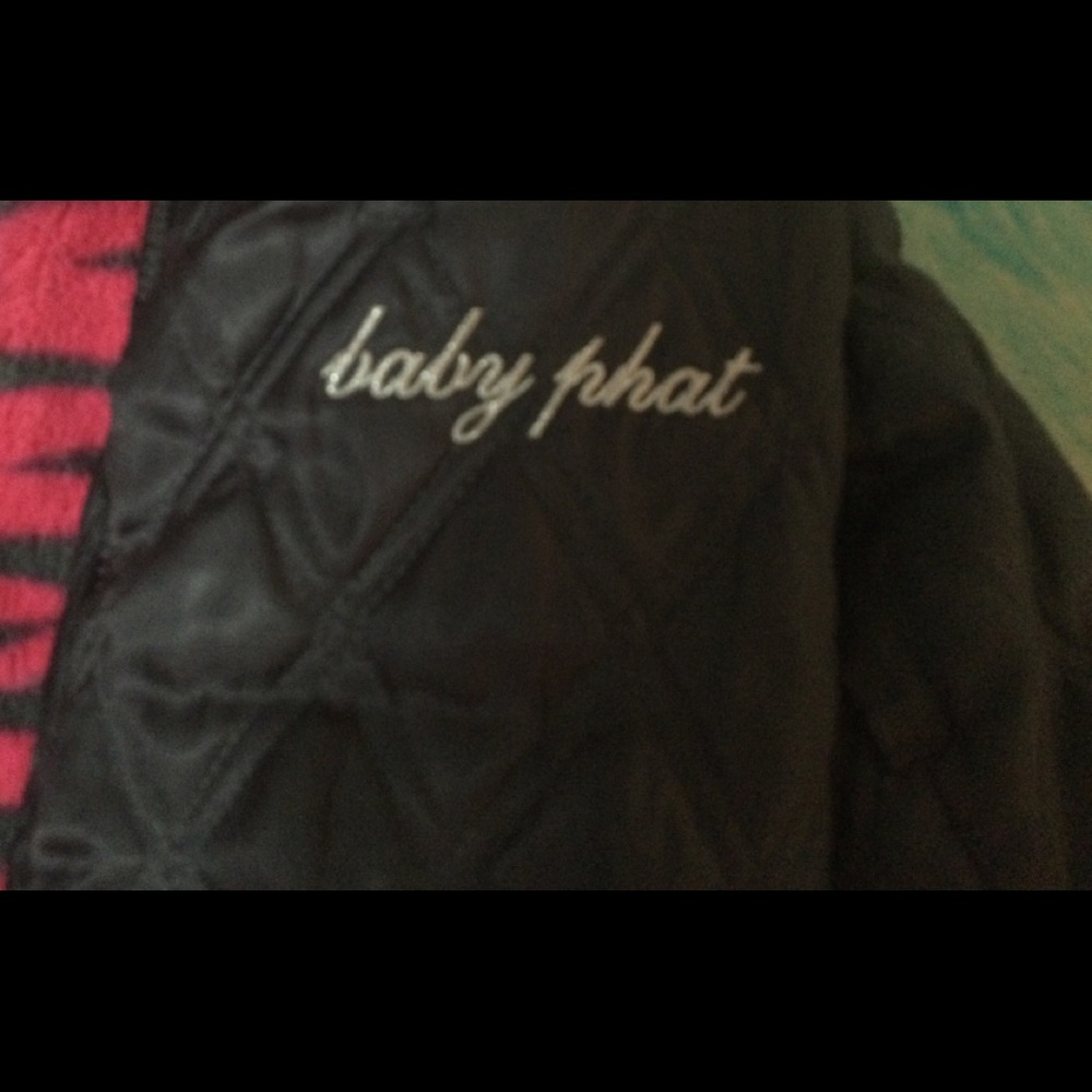 Baby Phat zip up puffer coat